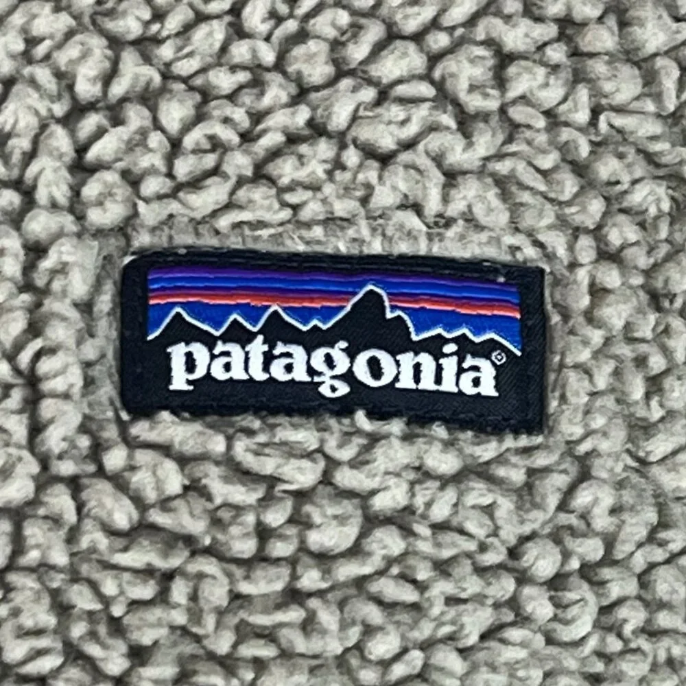 Patagonia Girls Los Gatos Style Green Fleece Vest XL Full-Zip Cozy Recycled